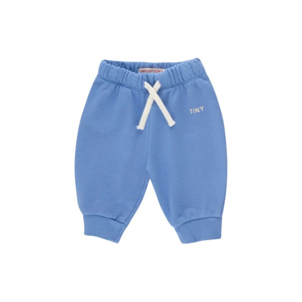 TINYCOTTONS Blue Infant (size 6M) Sweatpants 100% ORGANIC Cotton. EUC
